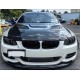 Накладка на передний бампер Карбон V1 (для E92/E93 2010-2012 M-Sport) для BMW 3 серия E-90/91/92/93