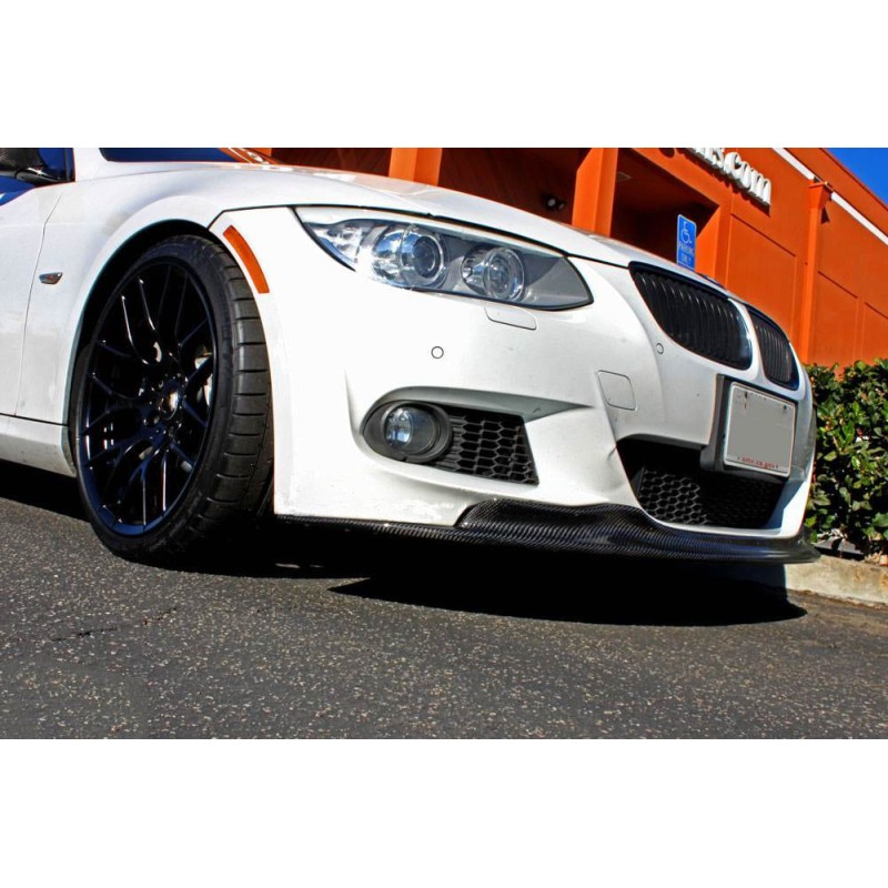 Передняя накладка на бампер FRP V2 (2010-2012 M-Sport) для BMW 3 серия E-90/91/92/93 Передняя накладка на бампер FRP V2 (2010-2012 M-Sport) для BMW 3 серия E-90/91/92/93