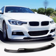 Накладка на передний бампер Карбон V2 (M-Sport) для BMW 3 серия F-30/31/34 2012-2019 гг
