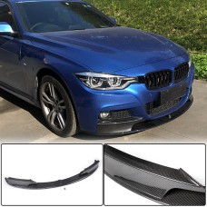 Накладка на передній бампер Lip MP-Style (для F30 M-Sport, Карбон) для BMW 3 серія F-30/31/34 2012-2019 рр