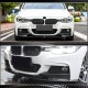 Накладка на передний бампер Lip MP-Style (для F30 M-Sport, Карбон) для BMW 3 серия F-30/31/34 2012-2019 гг