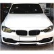 Накладка на передний бампер Карбон V1 (2012-2015 Base) для BMW 3 серия F-30/31/34