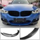 Накладка на передний бампер Карбон V2 (для F34 M-Sport) для BMW 3 серия F-30/31/34 2012-2019 гг