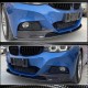 Накладка на передний бампер Карбон V2 (для F34 M-Sport) для BMW 3 серия F-30/31/34 2012-2019 гг