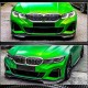 Накладка на передний бампер Карбон V3 (2019-2022 M-Sport) для BMW 3 серия G20/21 2018- гг