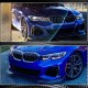 Накладка на передний бампер Карбон V3 (2019-2022 M-Sport) для BMW 3 серия G20/21 2018- гг