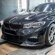 Накладка на передний бампер Lip V5 (для M-Sport 2018-2022, Карбон) для BMW 3 серия G20/21 2018- гг