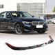 Накладка на передний бампер Карбон V1 (2022-2025 M-Sport) для BMW 3 серия G20/21 2018- гг