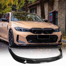 Накладка на передний бампер Карбон V2 (2022-2025 M-Sport) для BMW 3 серия G20/21 2018- гг