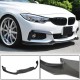 Накладка на передний бампер Карбон V1 (M-Sport) для BMW 4 серия F-32 2012-2020 гг