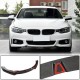 Накладка на передний бампер Карбон V2 (M-Sport) для BMW 4 серия F-32 2012-2020 гг