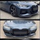 Накладка на передний бампер Карбон V1 (M-Sport) для BMW 4 серия G22/23/26 2020- гг