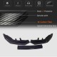Накладка на передний бампер Карбон V1 (M-Sport) для BMW 4 серия G22/23/26 2020- гг