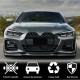 Накладка на передний бампер Lip V3 (для G22/G23 M-Sport, Карбон) для BMW 4 серия G22/23/26 2020- гг