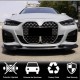 Накладка на передний бампер Lip V2 (для G26 M-Sport, Карбон) для BMW 4 серия G22/23/26 2020- гг