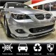Накладка на передний бампер (для M-Sport, Карбон) для BMW 5 серия E-60/61 2003-2010 гг