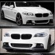 Накладка на передний бампер Карбон V2 (M-Sport) для BMW 5 серия F-10/11/07 2010-2016 гг