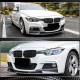 Накладка на передний бампер Карбон V3 (M-Sport) для BMW 5 серия F-10/11/07 2010-2016 гг
