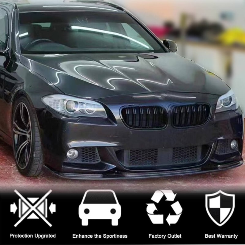 Передняя губа бампера FRP V5 (M-Sport) для BMW 5 серия F-10/11/07 2010-2016 гг Передняя губа бампера FRP V5 (M-Sport) для BMW 5 серия F-10/11/07 2010-2016 гг
