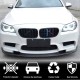Накладка на передний бампер Lip V3 (для F10 M5, Карбон) для BMW 5 серия F-10/11/07 2010-2016 гг