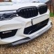 Накладка на передний бампер Карбон V3 (для M5 2017-2020) для BMW 5 серия G30/31
