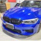 Накладка на передний бампер Карбон V3 (для M5 2017-2020) для BMW 5 серия G30/31