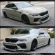 Накладка на передний бампер Карбон V3 (для M5 2017-2020) для BMW 5 серия G30/31