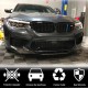 Накладка на передний бампер Карбон V4 (для M5 2017-2020) для BMW 5 серия G30/31