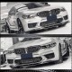 Накладка на передний бампер Карбон V4 (для M5 2017-2020) для BMW 5 серия G30/31
