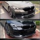 Накладка на передний бампер Карбон V1 (2021-2025 M-Sport) для BMW 5 серия G30/31