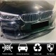 Накладка на передний бампер Карбон V1 (2017-2020 M-Sport) для BMW 5 серия G30/31