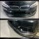 Накладка на передний бампер Карбон V1 (2017-2020 M-Sport) для BMW 5 серия G30/31