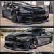 Накладка на передний бампер Карбон V2 для BMW 6 F12/F13/F06 2011-2018 гг