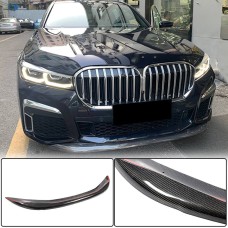 Накладка на передній бампер Карбон V1 (2019-2022 M-Sport) для BMW 7 серія G11/G12