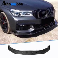 Накладка на передний бампер Карбон V2 (2016-2019 M-Sport) для BMW 7 серия G11/G12