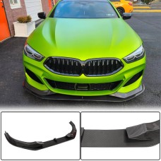 Накладка на передний бампер Сухой карбон (M-Sport, 2018-2021) для BMW 8 серия G14/G15/G16