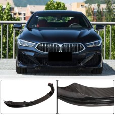 Накладка на передний бампер Сухой карбон (2018-2021, M-Sport) для BMW 8 серия G14/G15/G16
