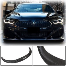 Накладка на передний бампер Сухой карбон (2018-2021, M-Sport) для BMW 8 серия G14/G15/G16