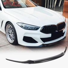 Накладка на передний бампер Сухой карбон (M-Sport) для BMW 8 серия G14/G15/G16