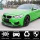 Накладка на передний бампер Lip V7 (для F80, Карбон) для BMW 3 серия F-30/31/34 2012-2019 гг