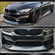 Накладка на передний бампер Lip V7 (для F80, Карбон) для BMW 3 серия F-30/31/34 2012-2019 гг
