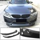 Накладка на передний бампер Карбон V1 (для F82/F83) для BMW 4 серия F-32 2012-2020 гг