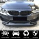 Накладка на передний бампер Карбон V1 (для F82/F83) для BMW 4 серия F-32 2012-2020 гг