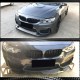 Накладка на передний бампер Карбон V1 (для F82/F83) для BMW 4 серия F-32 2012-2020 гг