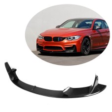 Накладка на передний бампер Карбон V2 (для F82/F83) для BMW 4 серия F-32 2012-2020 гг