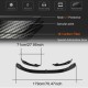Накладка на передний бампер Lip V3 (для F82/F83, Карбон) для BMW 4 серия F-32 2012-2020 гг
