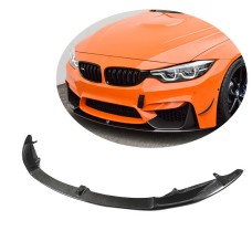 Накладка на передній бампер Карбон V6 (для F82/F83) для BMW 4 серія F-32 2012-2020 рр