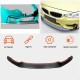 Накладка на передний бампер Lip V7 (для F82/F83, Карбон) для BMW 4 серия F-32 2012-2020 гг
