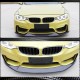 Накладка на передний бампер Lip V7 (для F82/F83, Карбон) для BMW 4 серия F-32 2012-2020 гг