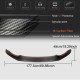 Накладка на передний бампер Lip V7 (для F82/F83, Карбон) для BMW 4 серия F-32 2012-2020 гг